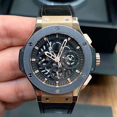 hublot big bang aero rose gold|limited Hublot big bang edition.